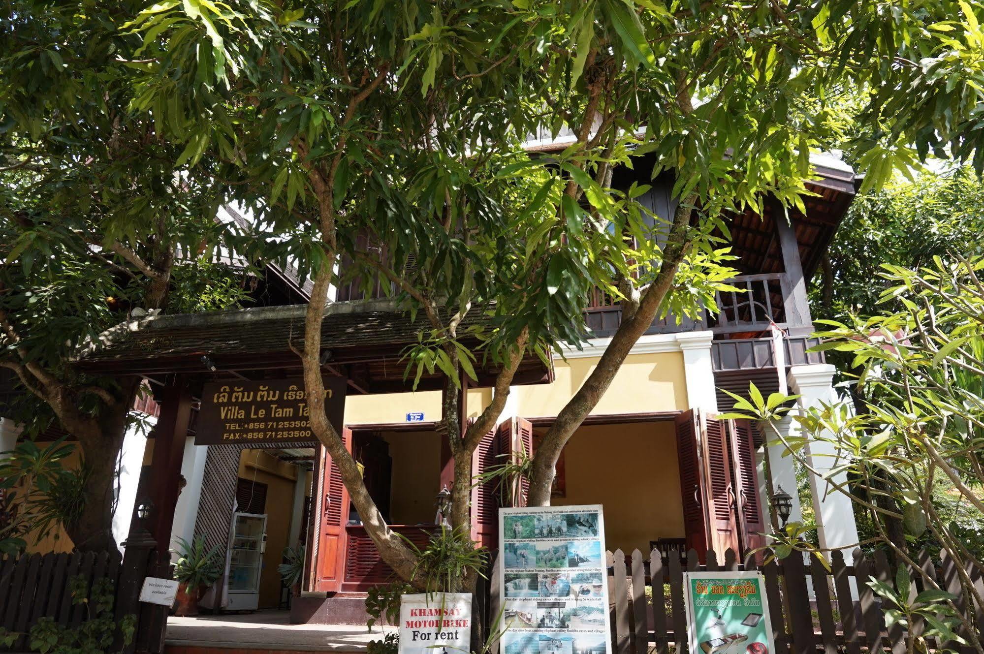 Villa Le Tam Tam Boutique Hotel Luang Prabang Eksteriør billede